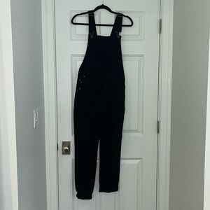 AG black overalls (slightly distressed)